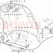 GAS STRUT BONNET for 