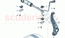 Anti-roll bar For vehicles with electronic roll stabilisation
