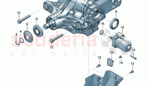 rear axle differential for models with limited slip differential