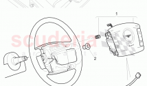 UNIDAD DE AIRBAG PARA EL VOLANTE, F >> 3W-8-052 842