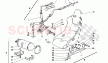 CINTURONES DE SEGURIDAD DEL ASIENTO - ASIENTO - EXTINTOR