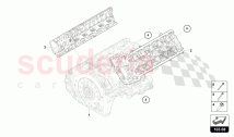 COMPLETE CYLINDER HEAD (WITHOUT CAMSHAFT AND WITHOUT GLOW PLUG) (1030800)