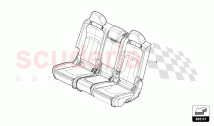 ASIENTO CORRIDO CON RESPALDO Y REPOSACABEZAS (8850100)