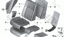 ASIENTO, TRASERO, COJÍN Y FUNDA, ASIENTO CONFORT