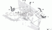 SOPORTE DE CARROCERÍA DELANTERO IZQUIERDO