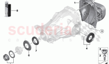 Rear axle drive parts