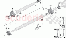 Drive shaft single components 4 wheel