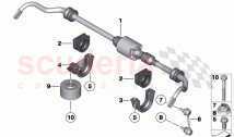 Rear stabilizer bar Dynamic Drive