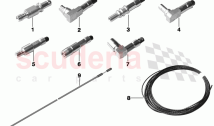 Repair parts coaxial cable contacts