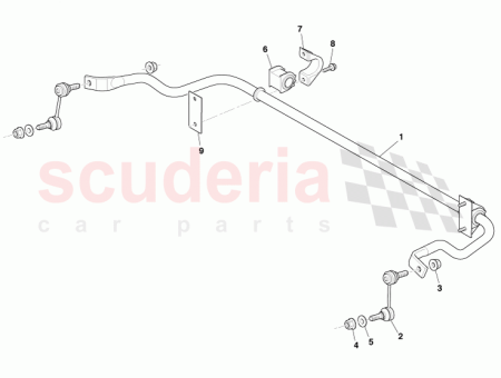 Photo of CASQUILLO BARRA ESTABILIZADORA TRASERA 8D33 4A037…