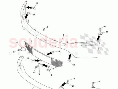 Photo of CONJUNTO CVR DELANTERO BUMP PDC AD23 17D957…