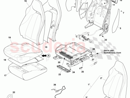 Photo of PANEL EXTENSI N DEL RESPALDO DEL ASIENTO LATERAL…