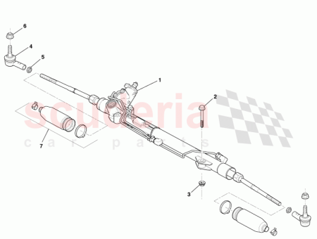Photo of CONJUNTO DEL ENGRANAJE DE DIRECCI N VOLANTE A…