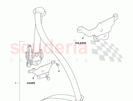 Photo of SOPORTE DE MONTAJE CINTUR N DE SEGURIDAD DELANTERO…