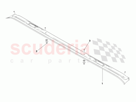 Photo of EMBELLECEDOR CABECERA DEL PARABRISAS DELANTERO AD33 L03065…