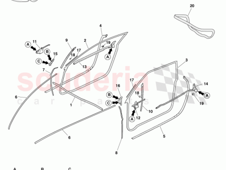Photo of BURLETE PUERTA DEL MALETERO CY83 C43720…