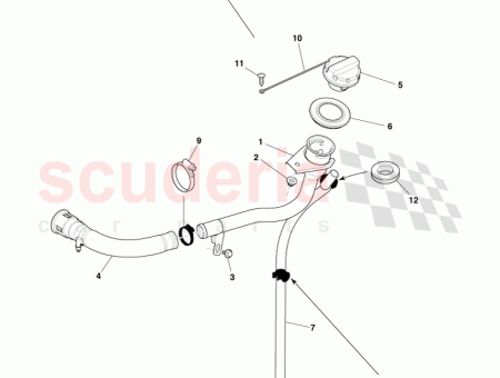 Photo of TUBO LLENADO DE COMBUSTIBLE DESBORDAMIENTO 4G43 9C071…