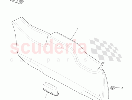 Photo of CONJUNTO EMBELLECEDOR TABLERO DE LA PUERTA TRASERA 67751…