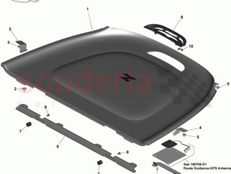 Photo of SOPORTE BANDEJA DE PAQUETES CY83 46916…