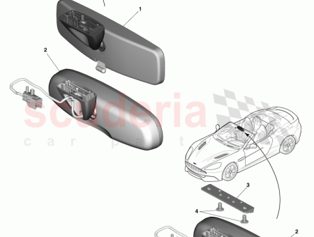 Photo of ESPACIADOR ESPEJO INTERIOR AG33 L16K695…