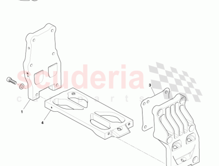 Photo of SOPORTE SUBCHASIS DEL TRANSEJE LADO DERECHO 12023 13…