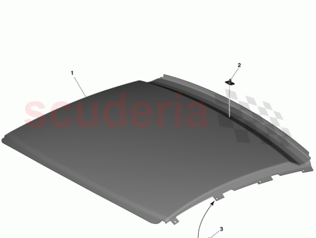 Photo of ENSAMBLAJE DEL FORRO DEL TECHO DD33 51916…