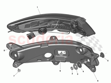 Photo of CONJUNTO DE LA LUZ TRASERA LADO DERECHO CD33…
