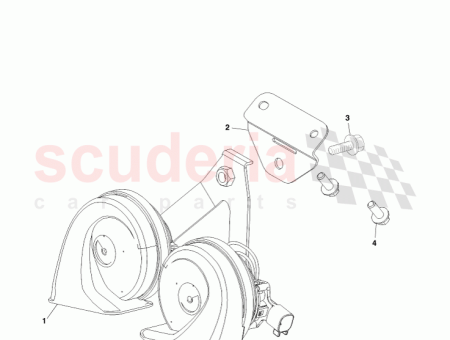 Photo of CONJUNTO DE LA BOCINA PLACA DE MONTAJE 6G33…