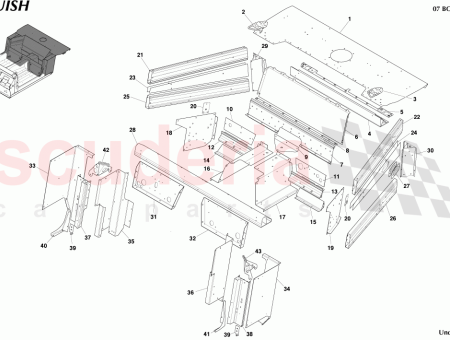 Photo of PANEL C LULA DE PAR TRASERA LADO DERECHO…