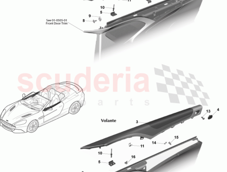 Photo of RETENEDOR EMBELLECEDOR SUPERIOR DE LA PUERTA ED33 20838…