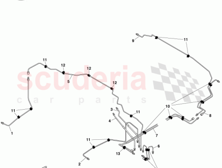 Photo of CONJUNTO DE TUBO FRENO DE LA RUEDA TRASERA…