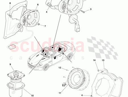 Photo of CONJUNTO DEL RECINTO DEL SUBWOOFER EST NDAR 8…