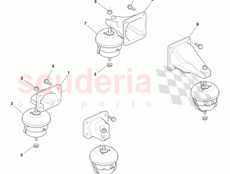 Photo of MONTAJE SOPORTE DE TRANSMISI N LADO DERECHO 4G43…