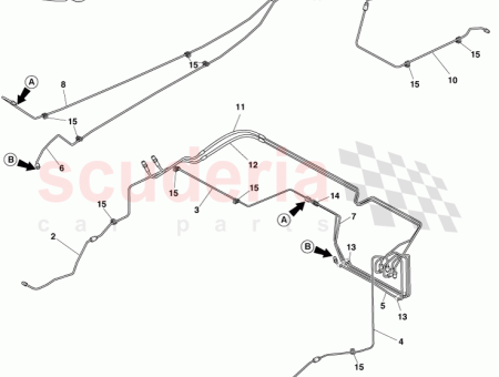 Photo of LATIGUILLO DE FRENO DELANTERO IZQUIERDO A 12023 03…