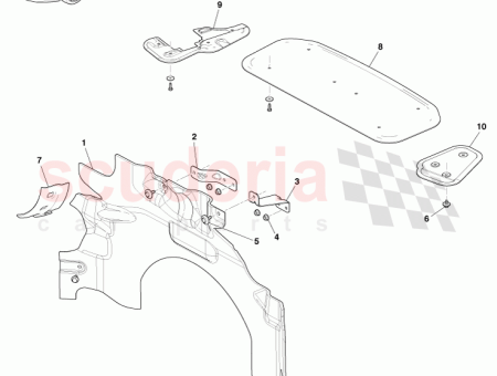 Photo of ESCUDO T RMICO FRONTAL MAMPARA DERECHA AD43 017A16…