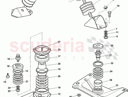 Photo of CONJUNTO DEL SOPORTE DE MONTAJE DEL MOTOR LADO…