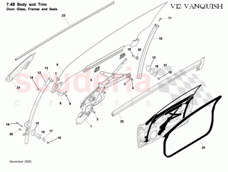 Photo of MOTOR REGULADOR DE LA PUERTA LADO IZQUIERDO…