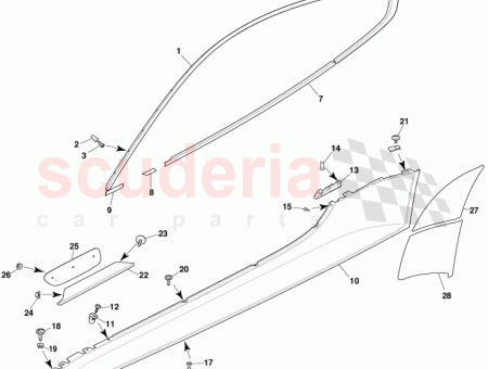 Photo of CINTA TRASERA DE UMBRAL 6G33 10625…