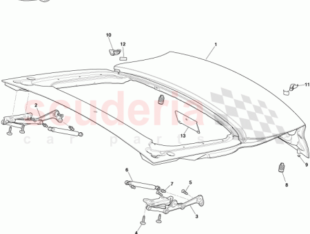 Photo of BISAGRA DEL PORT N TRASERO LADO DERECHO AD43…