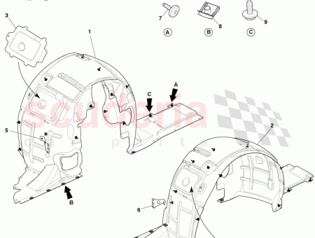 Photo of FORRO DEL PASO DE RUEDA DELANTERO LADO DERECHO…