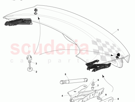 Photo of ENSAMBLAJE DE LA TAPA DEL MALETERO COUPE…