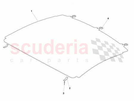 Photo of SOPORTE DE RETENCI N REVESTIMIENTO DEL TECHO DELANTERO…