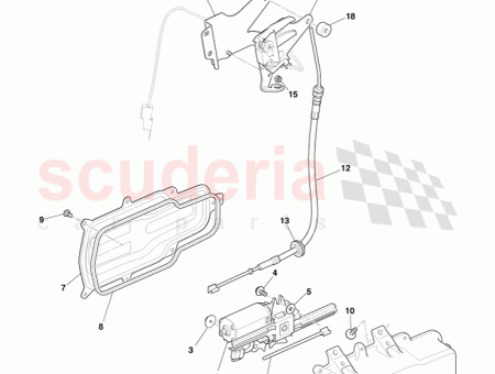 Photo of PLACA DE MONTAJE PESTILLO DEL MALETERO LADO IZQUIERDO…