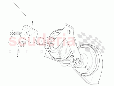 Photo of CONJUNTO DE LA BOCINA PLACA DE MONTAJE 4G43…