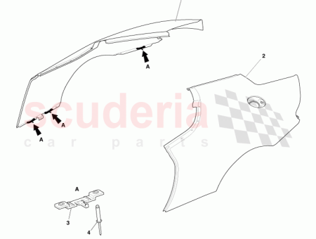 Photo of PANEL DE MONTAJE B LATERAL LADO IZQUIERDO 4G43…