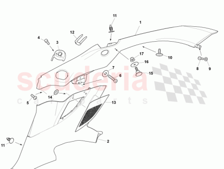 Photo of ENSAMBLAJE DEL PANEL CUARTO INFERIOR LADO IZQUIERDO 9G43…