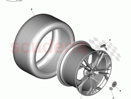 Photo of RUEDA TRASERA 19 PULGADAS CY83 9965G…