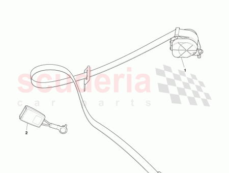 Photo of ENSAMBLAJE DEL CINTUR N DE SEGURIDAD TRASERO 9D33…