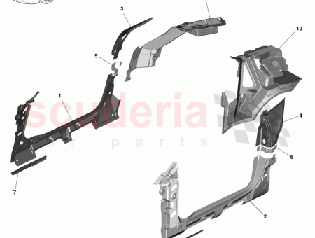 Photo of PANEL DE RELLENO DEL UMBRAL LADO DERECHO CY83…