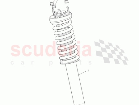 Photo of CONJUNTO DE MUELLE Y AMORTIGUADOR DELANTERO AD23 18B036…